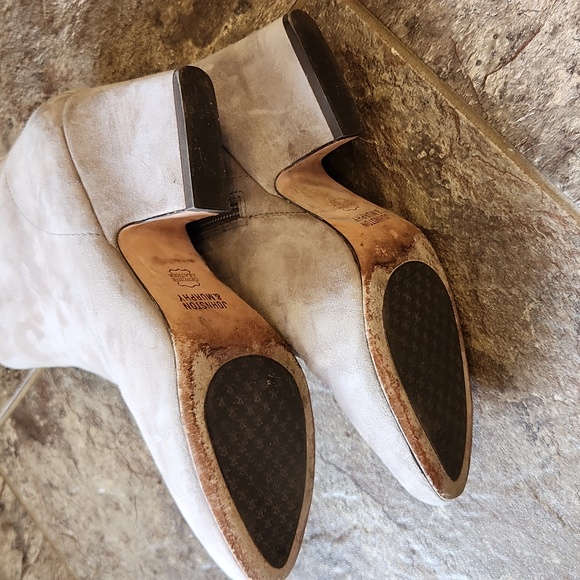 Johnston And Murphy Suede Danni Booties Size 8.5 - Picture 6 of 8